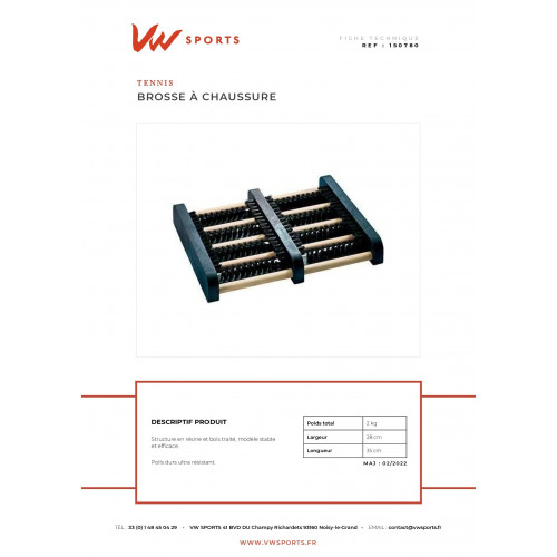 Brosse à chaussures - Made in France - 150780