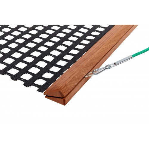 Traine lourde 2m x 1.50m structure bois 2 filets - 150230