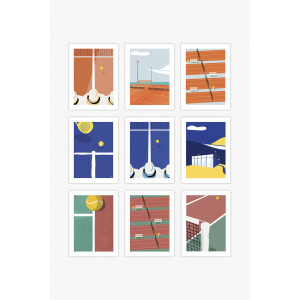 ILLUSTRATION LOT DE 2 - 800201