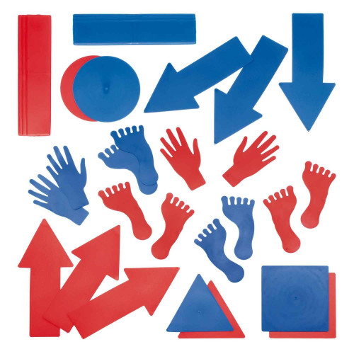 30 pièces de marquage au sol