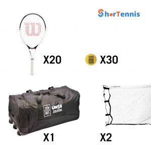 Kit FFT ShorTennis COMPLET - avec filets transverses