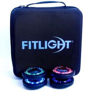 FITLIGHT® - L'Entraînement Lumineux Sans Fil - Modèle PRO - 4 LED + VALISE CHARGEUR