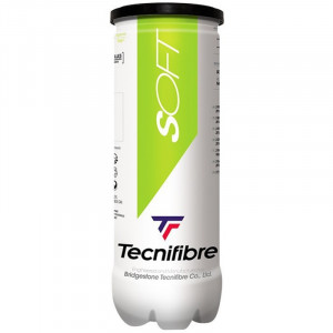 TUBE DE 3 BALLES VERTES TECNIFIBRE SOFT