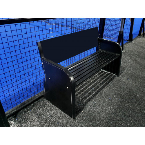 Banc acier personnalisable  - Carrington - Noir