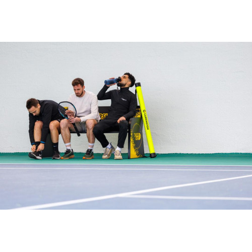 Banc acier personnalisable - Carrington - Blanc