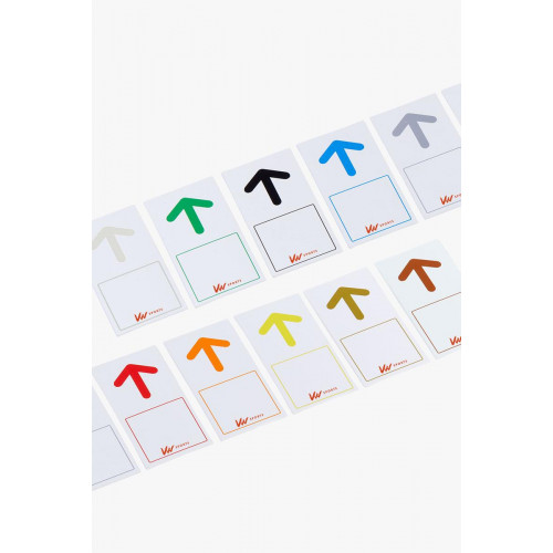 Lot de 100 cartes perforées