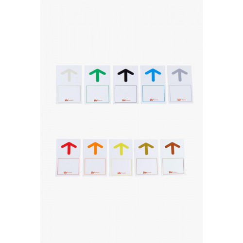 Lot de 100 cartes perforées - 170020LOT2