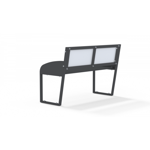 Banc personnalisable traité anti-UV - 1,2m  Capacité 2 pers.