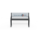 Banc personnalisable traité anti-UV - 2m Capacité 4 pers.