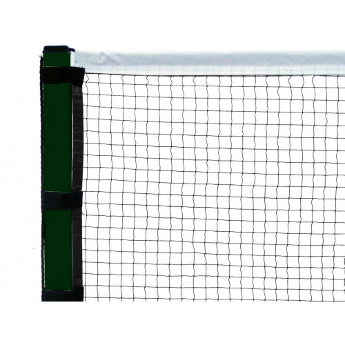 Filet de pickleball câblé sans noeud Ø2mm maille simple, bandes PVC