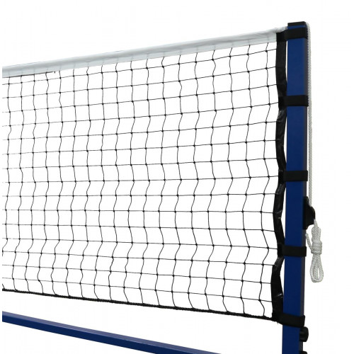 Filet de pickleball câblé sans noeud Ø2mm maille simple, bandes PVC