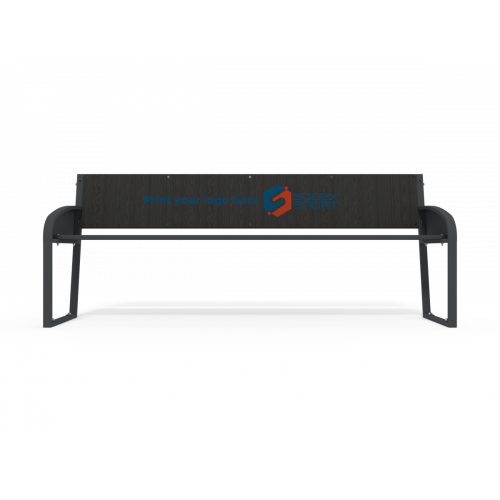 Banc personnalisable traité anti-UV - 2m  Capacité 4 pers.