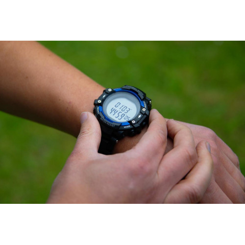 Montre Arbitre numérique - Couleur BLEU - Modèle Professionnel Haute précision 1/100s