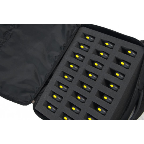 Sac de transport pour chronomètres - Capacité 24 Chronomètres - Malette transport chrono