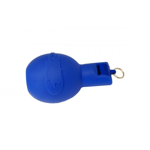 Lot de 3 Sifflets poire - Sifflet à main hygiénique - Couleur BLEU