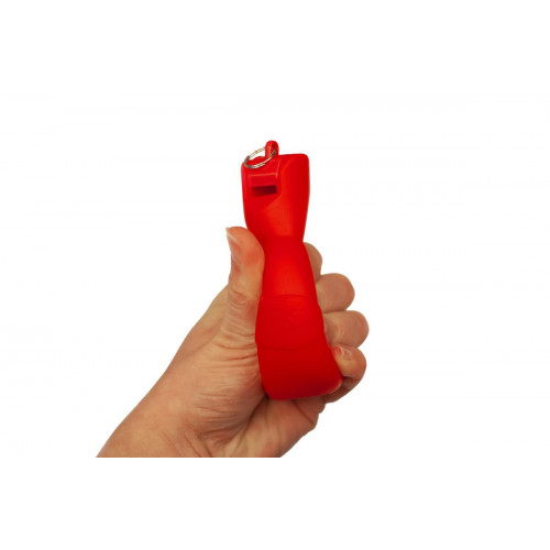 Lot de 3 Sifflets poire - Sifflet à main hygiénique - Couleur ROUGE