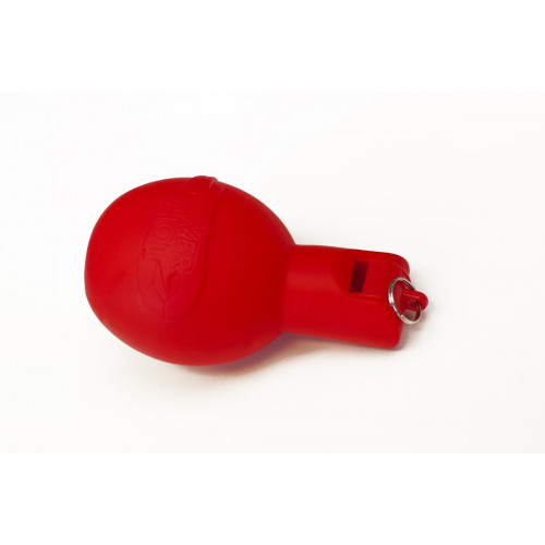 Lot de 3 Sifflets poire - Sifflet à main hygiénique - Couleur ROUGE