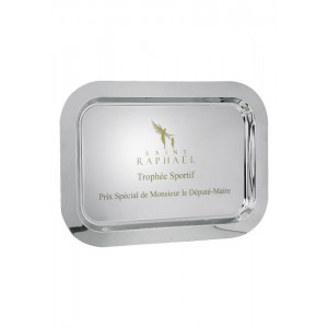 Plateau en Métal "PALMERAIE", série 184-21