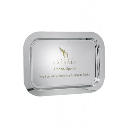 Plateau en Métal "PALMERAIE", série 184-21