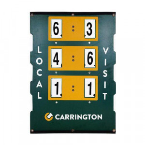 Scorer de tennis recto/verso Carrington 