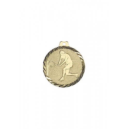 Médaille Tennis dorée NZ23D