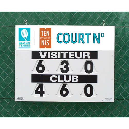 MODELE COMPACT+ ADHESIF BEACH OFFERT - Made in France