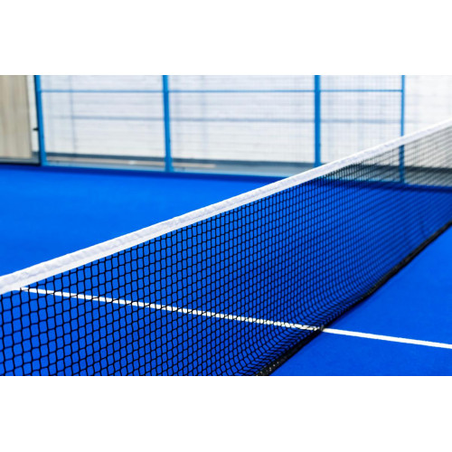 Filet de padel 6 mailles doublées mailles de 45 mm - Ø4 mm - PPM - Fabrication française - Livraison offerte