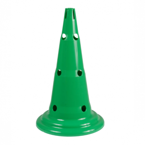 Lot de 8 Cônes multijeux 50 cm / 12 trous