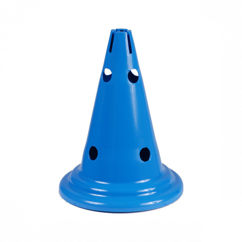 Lot de 8 Cônes multijeux 30 cm / 8 trous