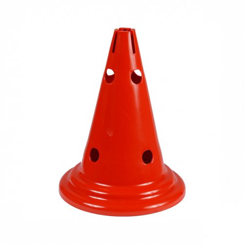 Lot de 8 Cônes multijeux 30 cm / 8 trous