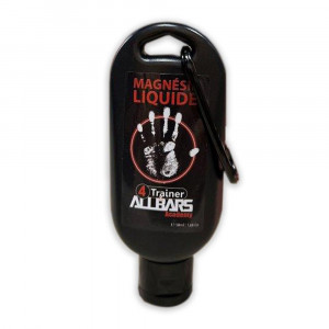 MAGNÉSIE LIQUIDE - Tube 50 ml avec mousqueton - 4TRAINER x ALLBARS