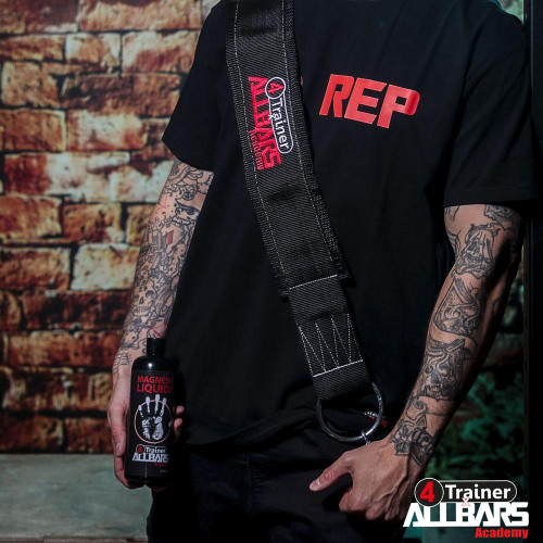 MAGNÉSIE LIQUIDE - Tube 50 ml avec mousqueton - 4TRAINER x ALLBARS