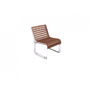 Banc de Tennis pour 1 personne - Avec dossier - Modèle compact