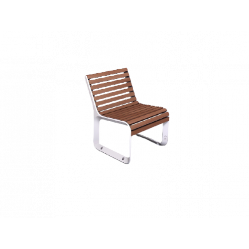 Banc de Tennis pour 1 personne - Avec dossier - Modèle compact