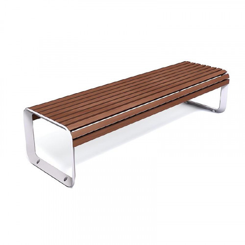 Banc pour court de Tennis PREMIUM - En Bois - 150cm - Sans dossier