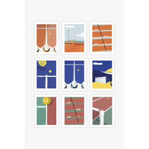 ILLUSTRATION LOT DE 2 - 800200