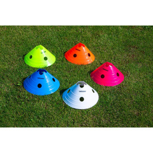 Lot de 20 cônes géants de délimitation - 5 couleurs différentes