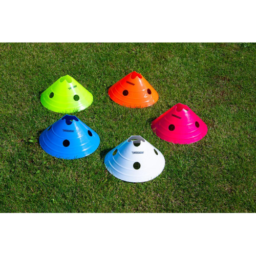 Lot de 20 cônes géants de délimitation - 5 couleurs différentes