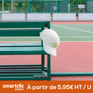 Casquette sport en coton (avec votre logo - vendue par lot)