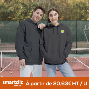 Sweat à capuche Unisexe (avec votre logo - vendu par lot)