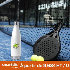 Gourde Inox Thermos (avec votre logo - vendue par lot)