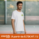 T-SHIRT "SPORTY " Homme (avec votre logo - vendu par lot)