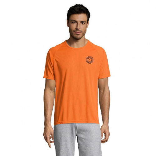 T-SHIRT "SPORTY " Homme (avec votre logo - vendu par lot)