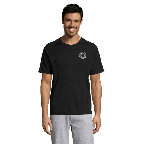 T-SHIRT "SPORTY " Homme (avec votre logo - vendu par lot)