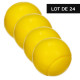 Lot de 24 balles en mousse 7 cm