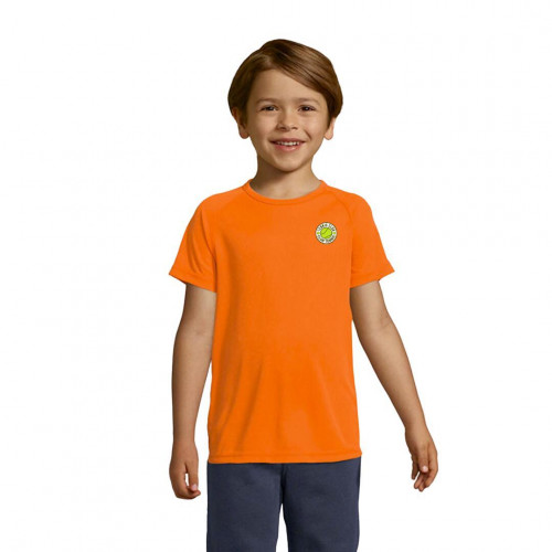 T-SHIRT "SPORTY" Enfant (avec votre logo - vendu par lot)