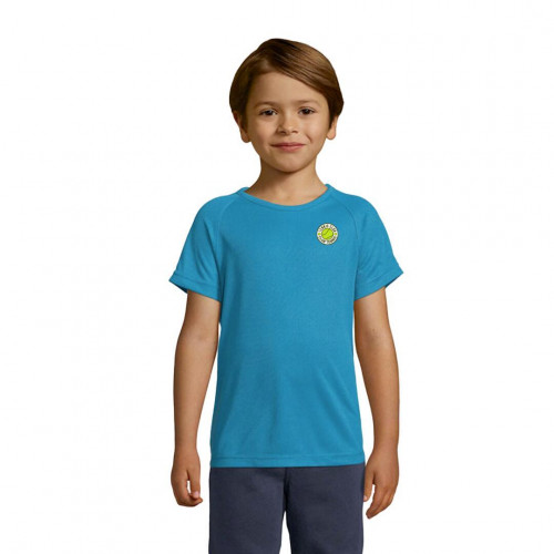 T-SHIRT "SPORTY" Enfant (avec votre logo - vendu par lot)
