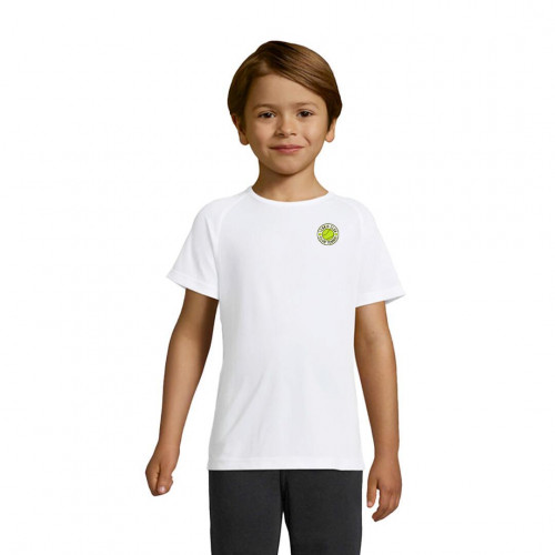 T-SHIRT "SPORTY" Enfant (avec votre logo - vendu par lot)