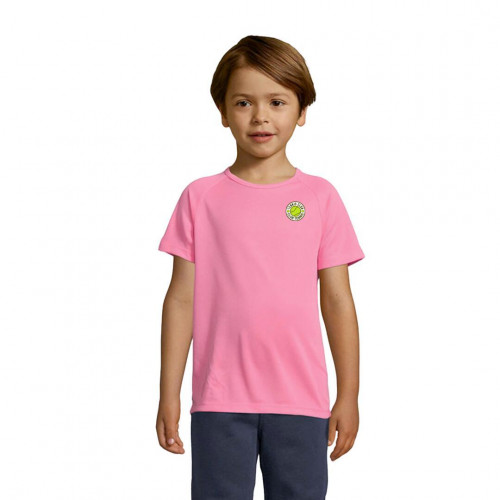T-SHIRT "SPORTY" Enfant (avec votre logo - vendu par lot)