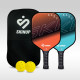 Lot 2 raquettes Pickleball Adulte smart & fun, 2 balles & une housse